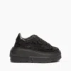Casadei Lace Platform Sneakers