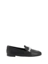 Casadei Loafers With Shiny Beads For Elegance In Black