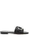 Casadei Sandalen Mit Logo-patch