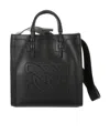 Casadei Beauriva Logo-patch Shopper Bag In Black