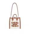 Casadei Logo-patch Tote Bag In White