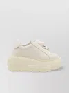 Casadei Low Top Sneakers With Embellished Platform Sole