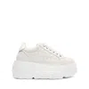 Casadei Nexus Platform Sneakers In White