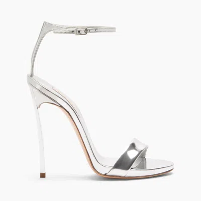 Casadei Marta Interstellar Sandals - Woman Sandals Silver 40
