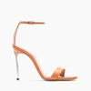 Casadei Marta Leather Sandals - Woman Sandals Caramel 37.5