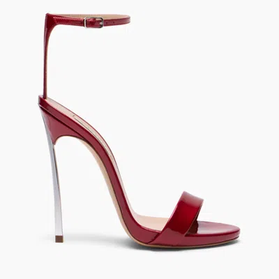 Casadei Marta Heeled Sandals In Red