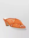 Casadei Mesh Cross Strap Mules