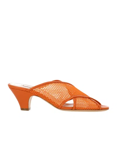 CASADEI CASADEI MESH SLIDE SANDALS