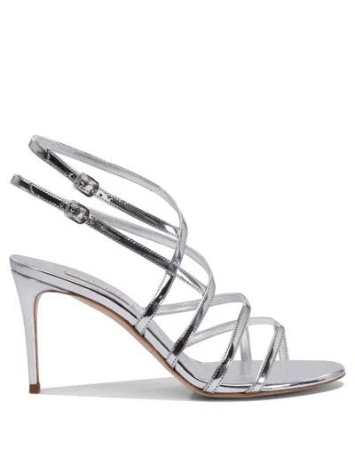 Casadei Blade Embellished Pointed In Gray