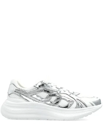 Casadei Mia Interstellar Sneakers In 银色