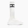 Casadei Mia Old School Sneakers - Woman Sneakers White And Black 41