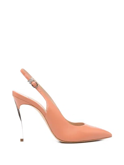 Casadei Minorca Blade Slingback Pumps In Red