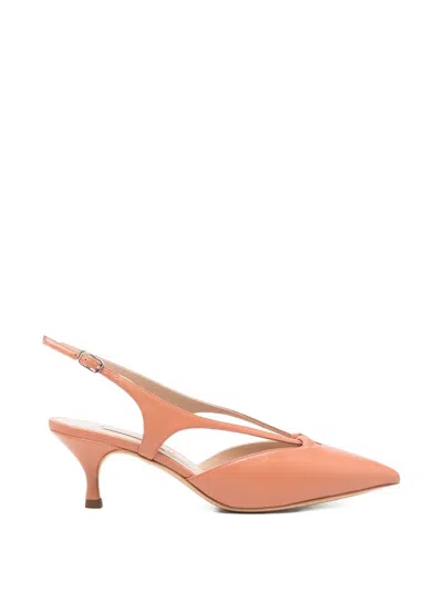 Casadei Minorca Cut-out Slingback Pumps In Pink
