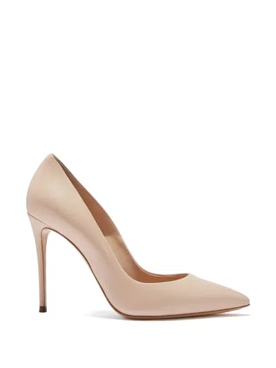Casadei Minorca Pointed-toe Pumps In Brown