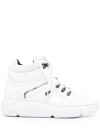 Casadei Modern White Leather Ankle Boots With Padded Collar In Multi