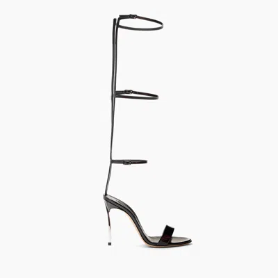 Casadei Musa Blade Sandal - Woman Sandals Black 40