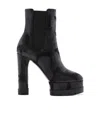 Casadei Nancy 120mm Platform Ankle Boots