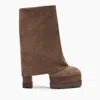 Casadei Nancy Ankle Boot - Woman Ankle Boots Caribou 36.5 In Brown