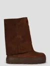 Casadei New Double Face Suede Boots