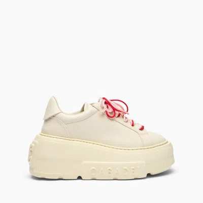 Casadei Nexus Platform Sneakers In Neutral