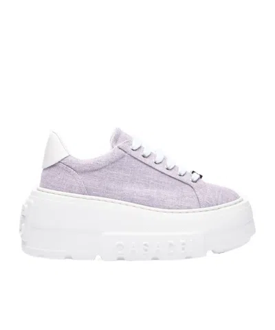 Casadei Nexus Cassiopea Platform Low-tops In Purple