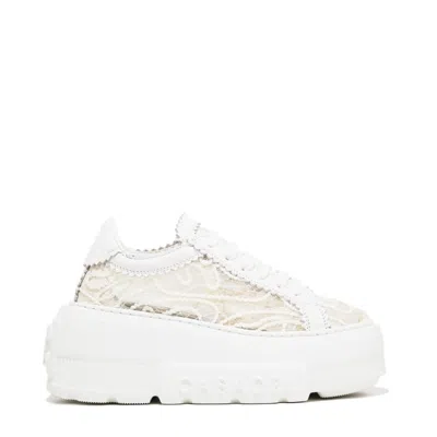 Casadei Nexus Chantilly  Sneaker - Woman Sneakers Milk In Multi