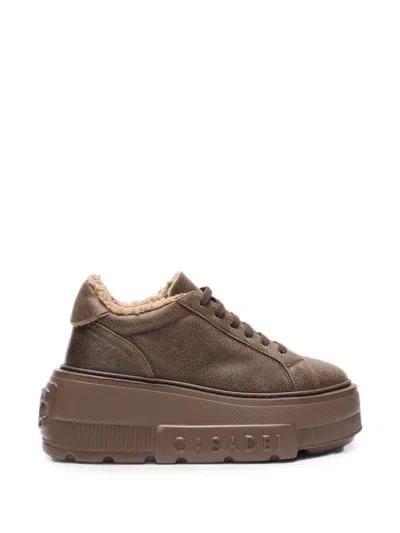Casadei Nexus Platform Low-top Sneakers In Multi