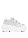 Casadei Nexus Hanoi Leather Sneakers In White
