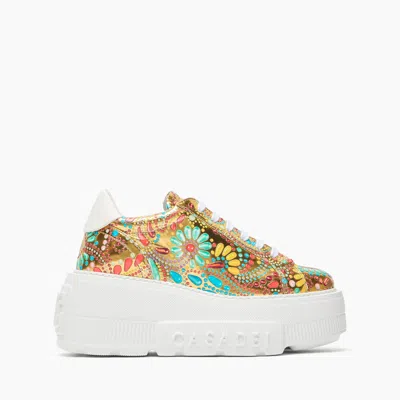 Casadei Nexus Nuggets Sneakers - Woman Sneakers Gold 37