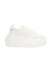 Casadei Nexus Platform Leather Sneakers