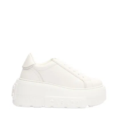 Casadei Nexus Platform Leather Sneakers