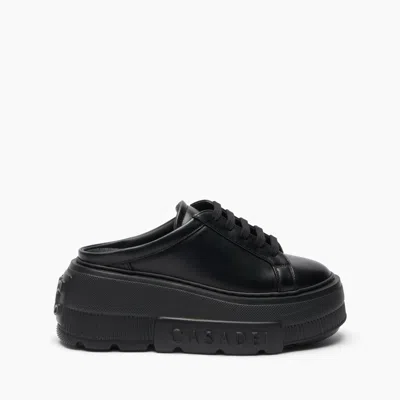 Casadei Nexus Platform Mules In Black