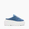 Casadei Nexus Sabot Denim - Woman Sneakers Denim 37.5 In Denim