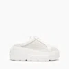 Casadei Hanoi Platform Sneakers In White