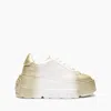 Casadei Nexus Salento Reflex Sneakers - Woman Sneakers White And Sand 41