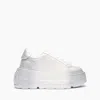 Casadei Nexus Salento Reflex Sneakers - Woman Sneakers White And Silver 39
