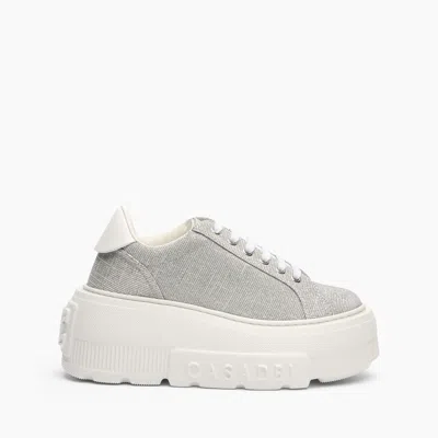CASADEI CASADEI NEXUS SNEAKER - WOMAN SNEAKERS SILVER 38.5