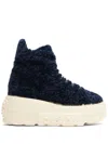 Casadei Nexus Senales - Woman Sneakers Nightsky 40 In Blue