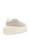 Casadei Platform Sneakers With Textured Upper In Multi