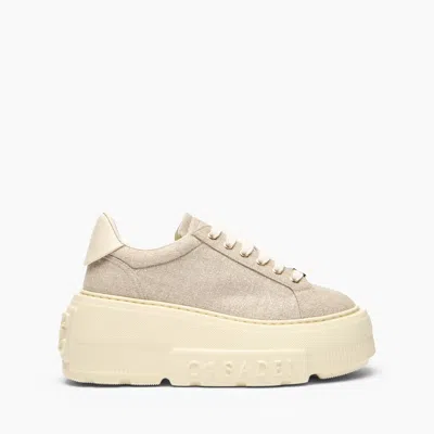 Casadei Hogan Leather Shoes Sneakers In Animal Print