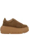 Casadei Nexus Suede Sneakers In Animal Print