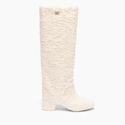 Casadei Nuova Munhigh Boots - Woman High Boots White 37 In Multi