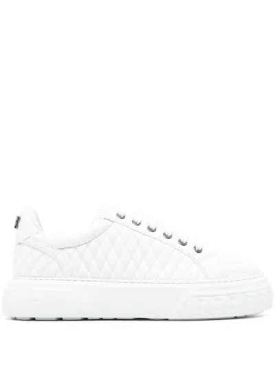 Casadei Off Road Dome Sneakers In Blanco