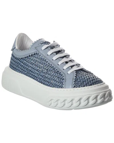 Casadei Off Road Hanoi Leather Sneaker In Multi