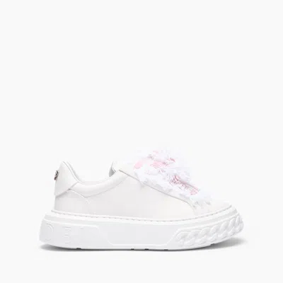 Casadei Off Road Painting - Woman Sneakers White 40