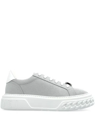 Casadei Off Road Sneakers In 银色