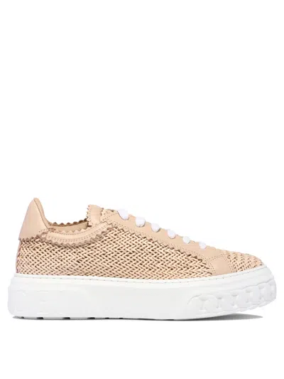 Casadei Pink Off Road Sneakers For Women