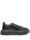 Casadei Woman Sneakers Black Size 8 Leather In Black