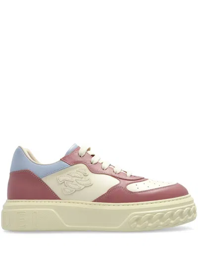 Casadei Off Road Sneakers In White