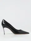 Casadei Oxford Shoes  Woman Color Black In Schwarz